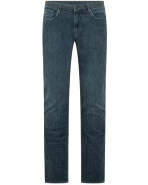 Emporio Armani Straight Fit Jeans - Blue
