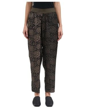 Uma Wang Cropped Trousers - Black
