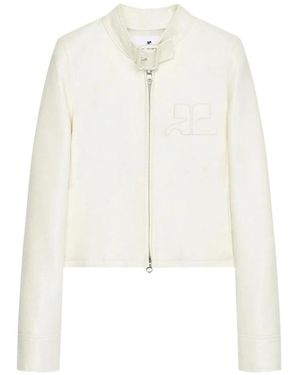 Courreges Light Jackets - Blanc