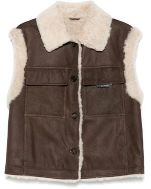 Brunello Cucinelli Waistcoats - Brown