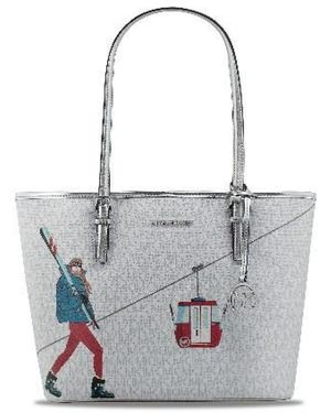 Michael Kors Schultertasche - Grau