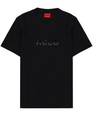 HUGO Tops ,Zwart ,Katoen Dumeo T-Shirt