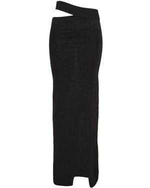 Akep Maxi Skirts - Black