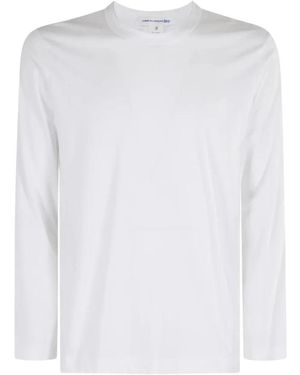Comme des Garçons Long Sleeve Tops - Bianco