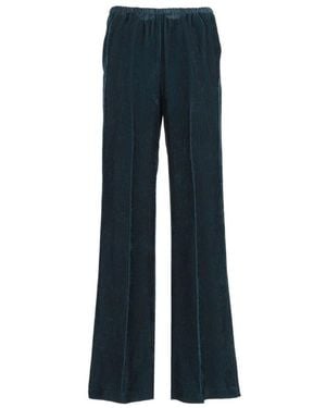forte_forte Wide Trousers - Blue