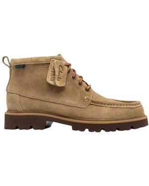 Clarks Lace-Up Boots - Marrone