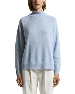 Peserico Polo-Neck Trui - Blauw