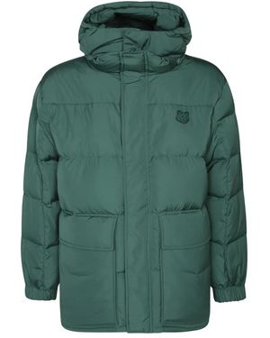 Maison Kitsuné Grüne Jacke Für Männer Aw23