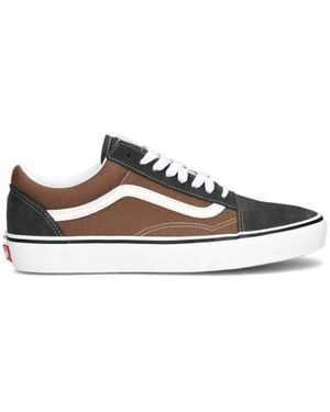 PUMA Canvas & Suede Pop Sneakers - Braun