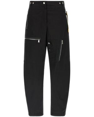 Fendi Wide Trousers - Black