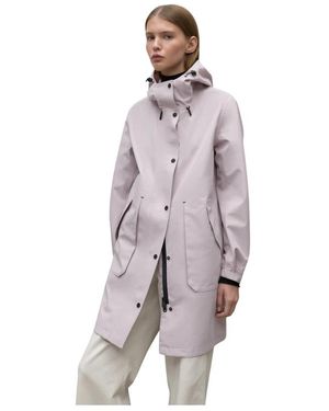 Ecoalf Jassen ,Paars ,Polyester Venue Jacket
