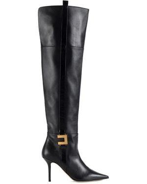 Elisabetta Franchi Heeled Boots - Black