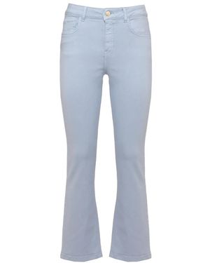 Marella Cropped Jeans - Blu