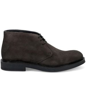 Sangiorgio Lace-Up Boots - Black
