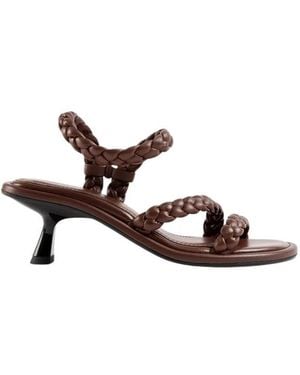 Souliers Martinez High Heel Sandals - Marrón