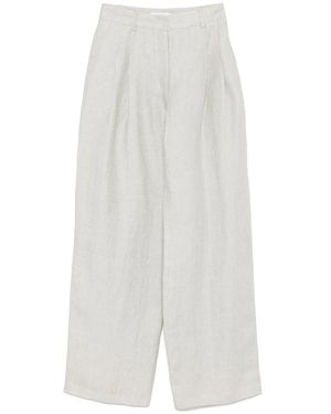 Barba Napoli Wide Trousers - White