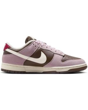 Nike Fitness ,Veelkleurig ,Leer Dunk Low Neapolitan - Bruin