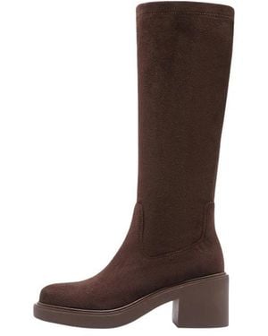 Emanuélle Vee Anita Stiefelette Mit Absatz - Braun