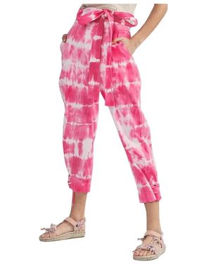 LoveShackFancy Cropped Trousers - Rosa