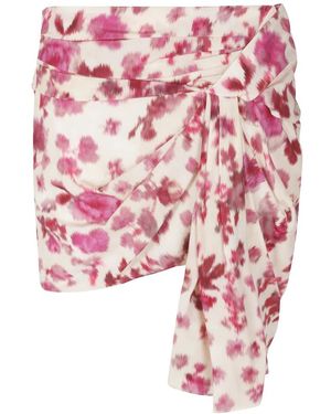 Isabel Marant Rokken ,Veelkleurig ,Ovia Rok - Roze