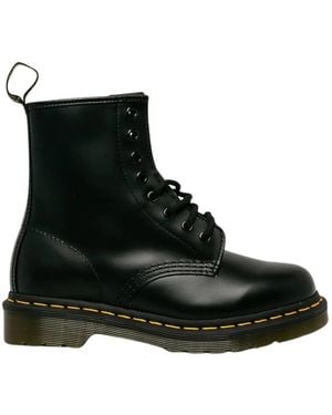 Dr. Martens Schoenen ,Zwart ,Leer 1460 Smooth Leather Boot