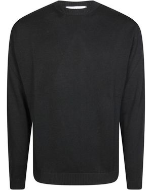 Daniele Fiesoli Round-Neck Knitwear - Black