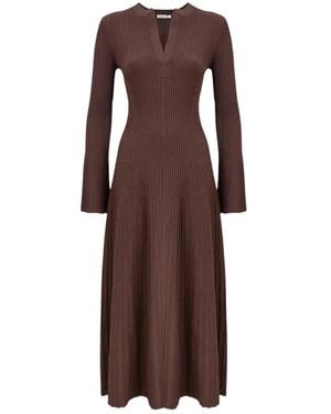 Jonathan Simkhai Knitted Dresses - Marron