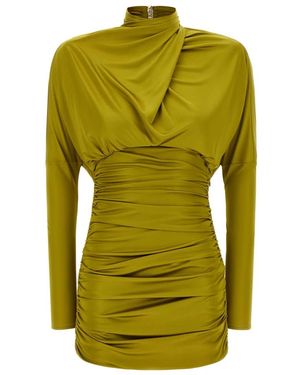 Balmain Short Dresses - Verde