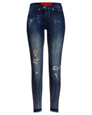 MARC AUREL Vintage Style Skinny Jeans - Blauw