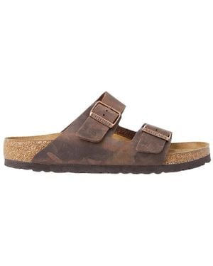 Birkenstock Sliders - Brown