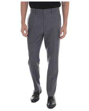 hindustrie Slim-Fit Trousers - Bleu