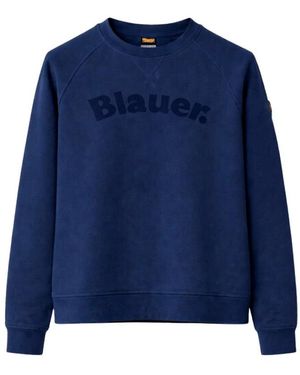 Blauer Hoodies & Sweatvesten ,Blauw ,Camp Sweatshirt