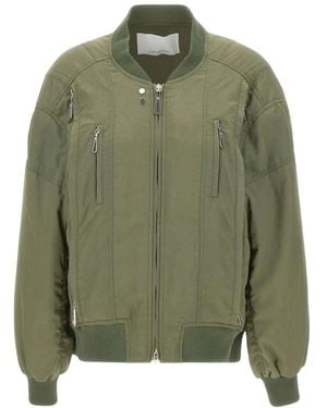 Rabanne Bomber Jackets - Green