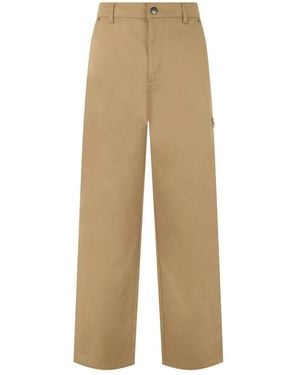 Moncler Straight Trousers - Neutro