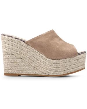 Espadrilles Wedges - Gris