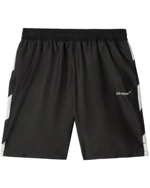 Off-White c/o Virgil Abloh Casual Shorts - Black