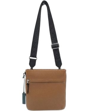 Coccinelle Cross Body Messenger - Brown