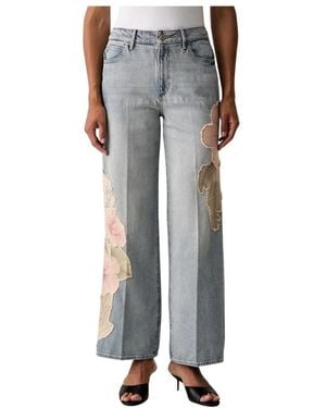 Guess Wide Jeans - Gris