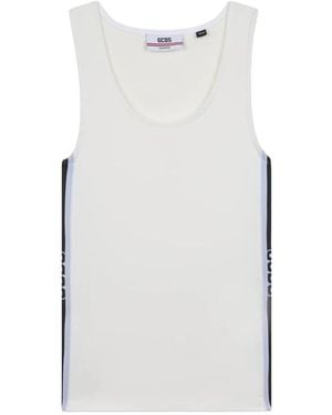 Gcds Sleeveless Tops - Blanco
