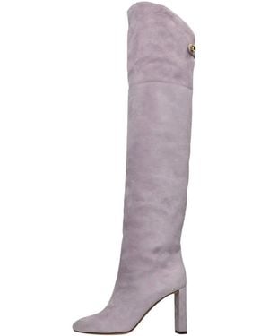 Maison Skorpios Over-Knee Boots - Morado
