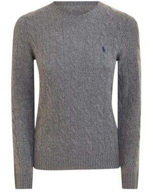 Ralph Lauren Round-Neck Knitwear - Gris