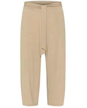 Kaffe Broeken ,Polyester Kamalli Pants - Naturel