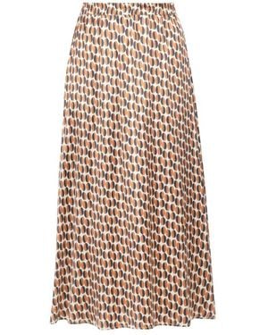 Niu Midi Skirts - Natural