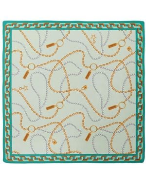 Le Parmentier Silk Scarves - Green