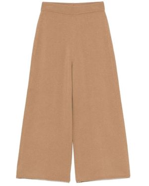JOSEPH Zachte Wol Culotte Broek - Naturel