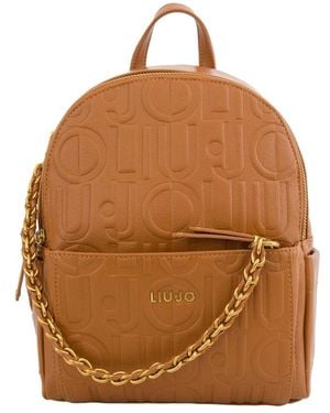Liu Jo Leder Tasche - Braun