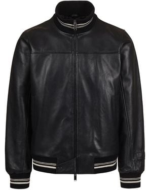Iceberg Leather Jackets - Nero