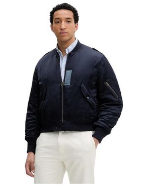KENZO Bomber Jackets - Blu