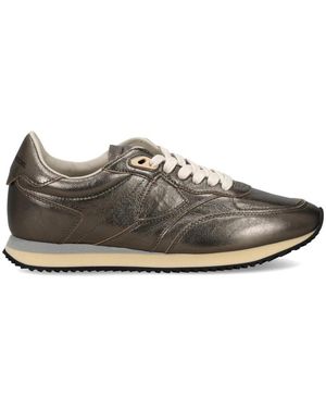 Philippe Model Schoenen ,Groen ,Katoen Blville Running - Grijs