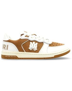 Amiri Schoenen ,Leer Newport Sneakers - Metallic